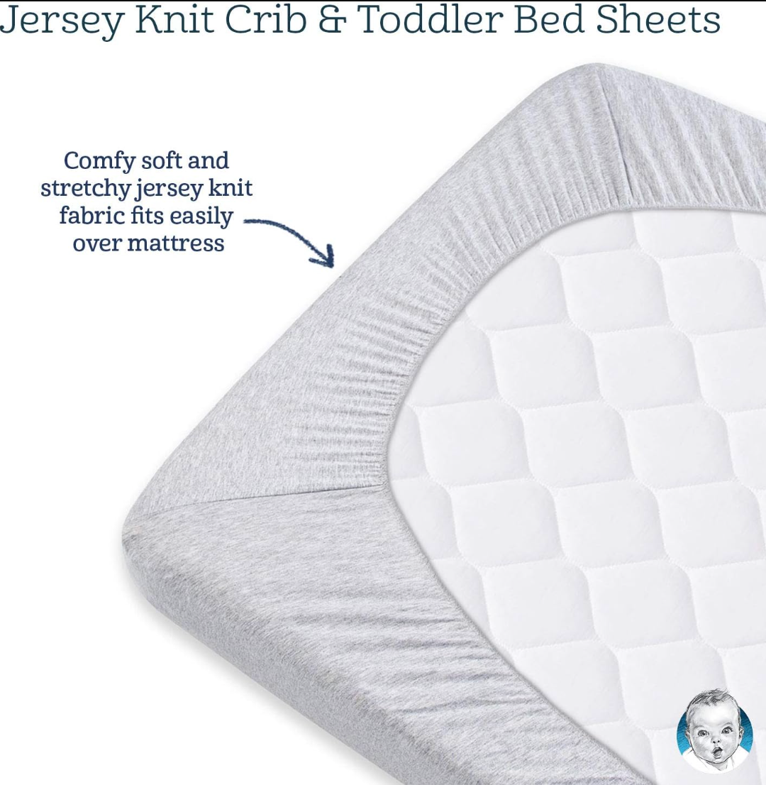 Knitted Crib Sheet