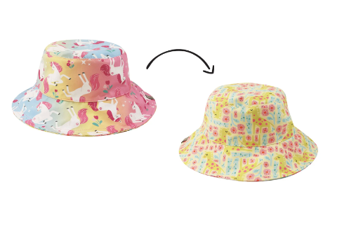 Reversible UPF50+ Sun Hat - Patterned