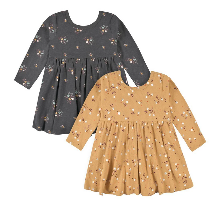 Long-Sleeve Dress - 2 Pack