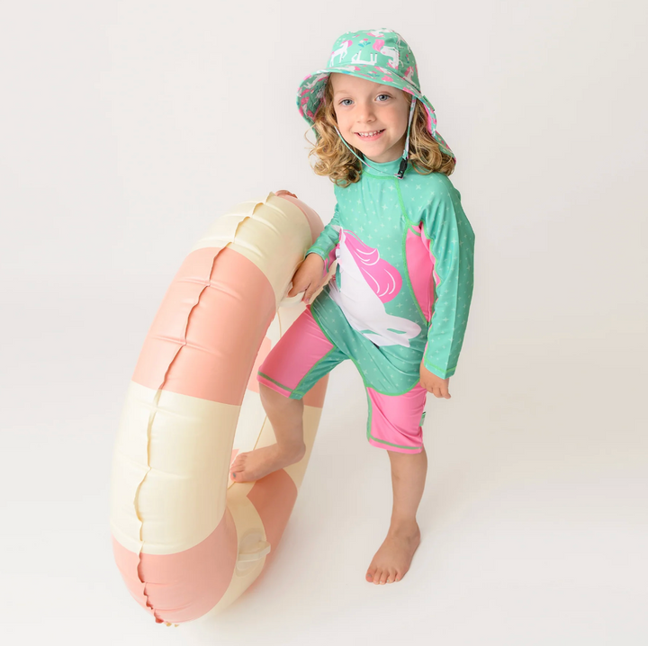 UPF50+ Rashguard One Piece Swimsuit