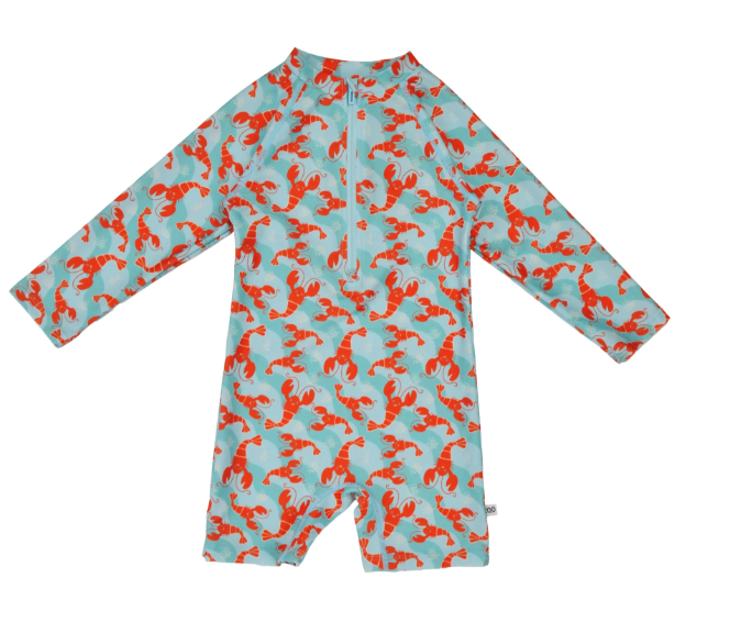 Rashguard Printed Swimsuit