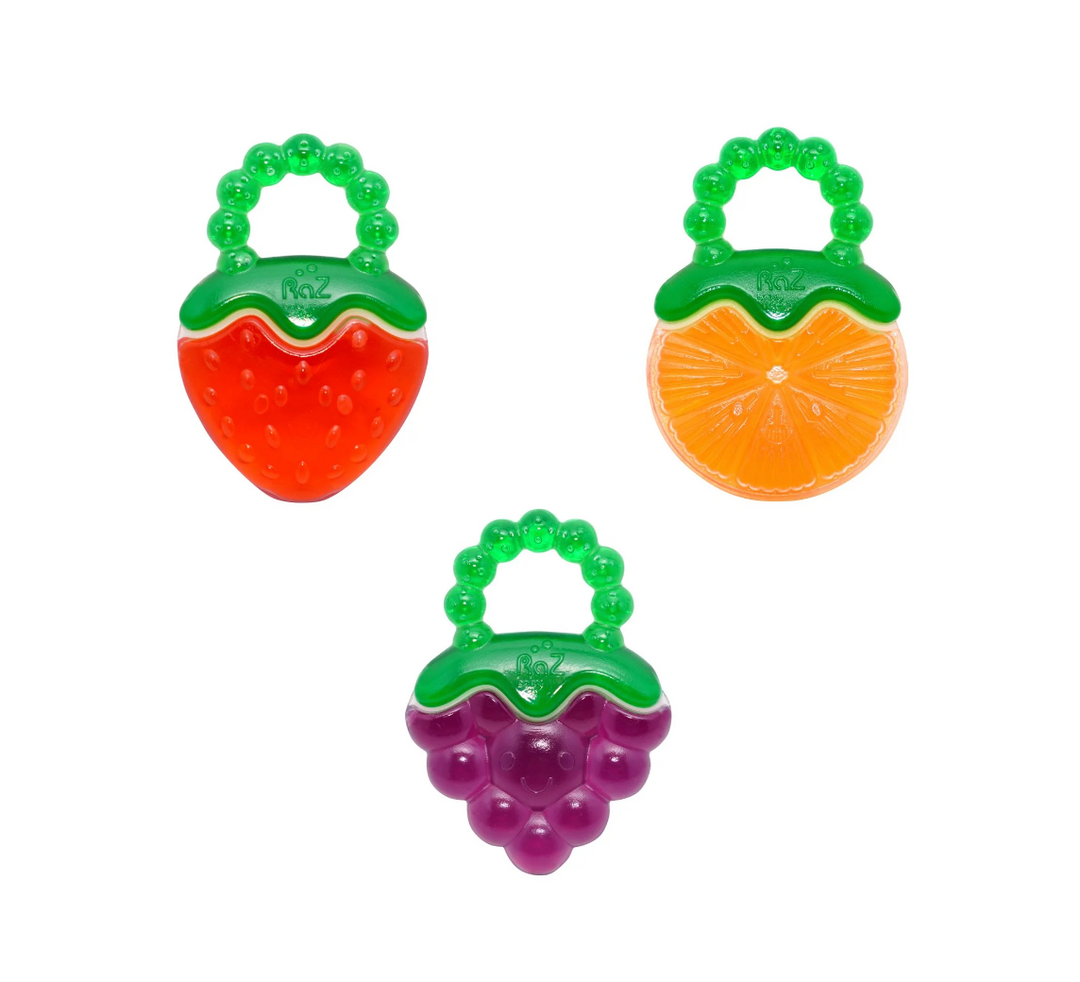 Fruit Koolers Water Filled Teethers - 3 Pack