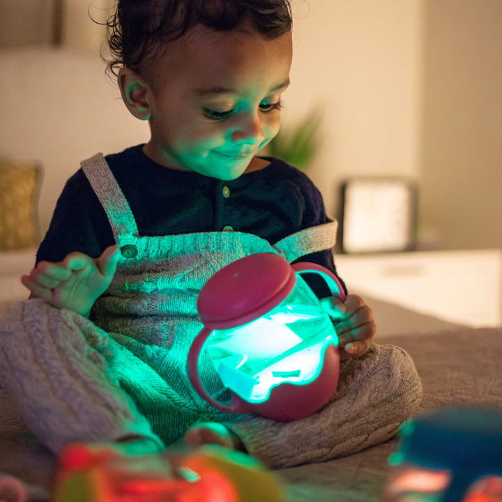 Mini Sensory Play Jar with Silicone Fillers