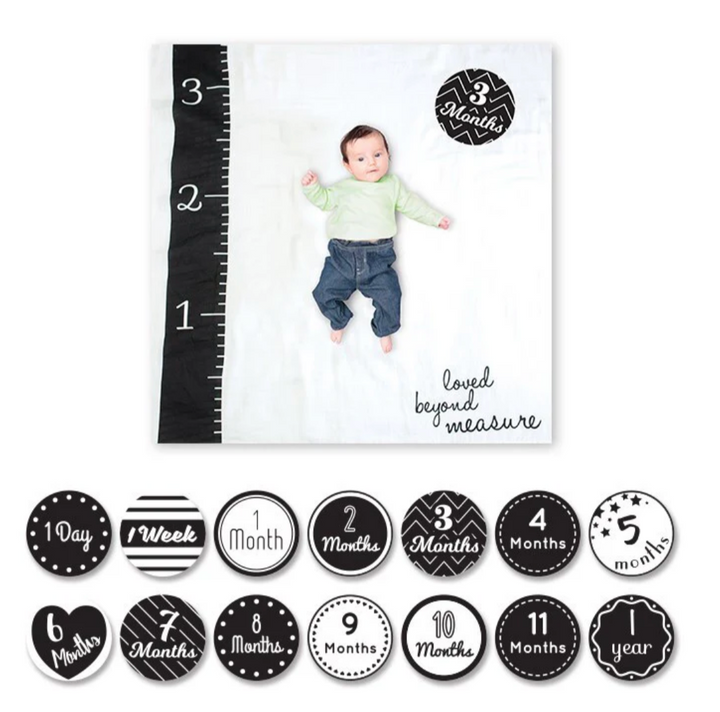 Baby's 1st Year Milestone Blanket Set
