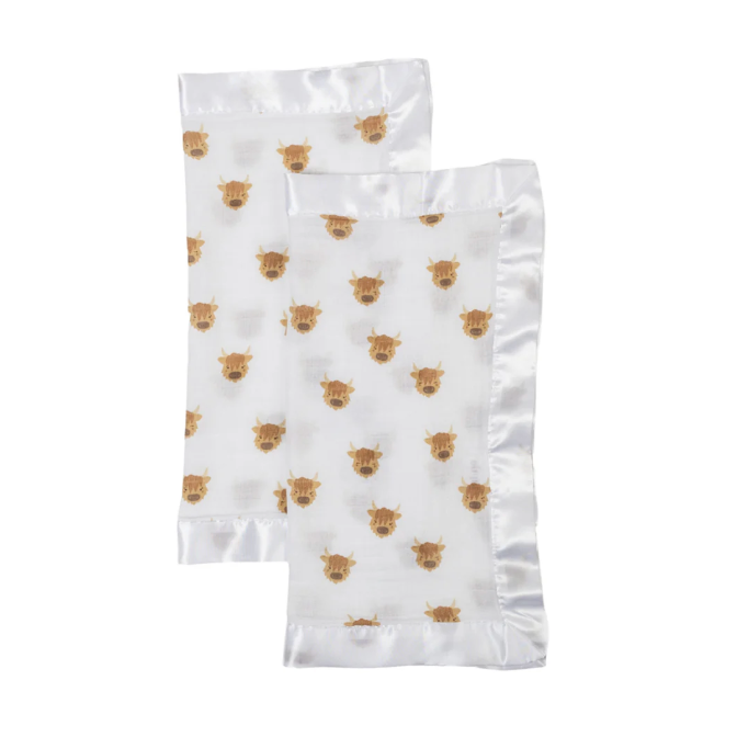 Cotton Security Blankets - 2 Pack