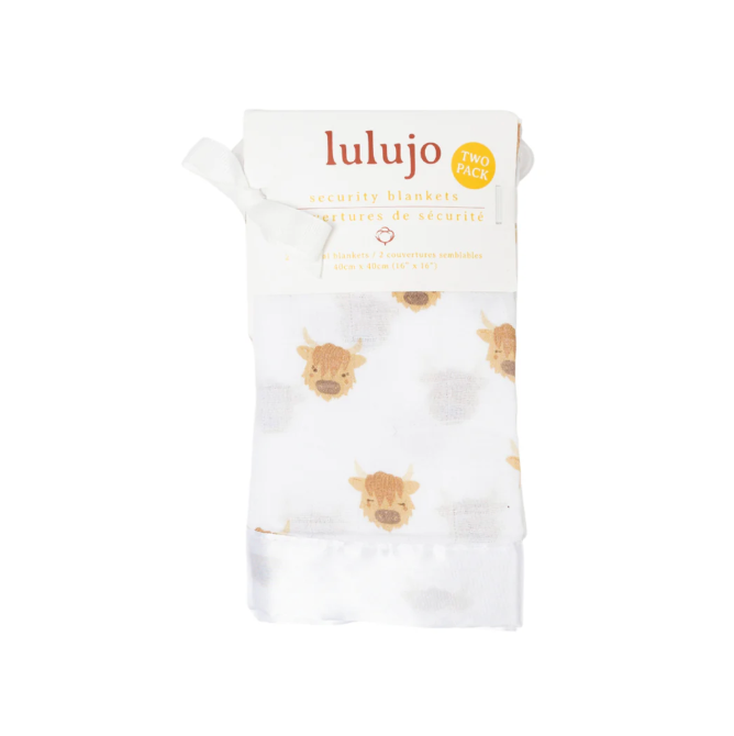 Cotton Security Blankets - 2 Pack