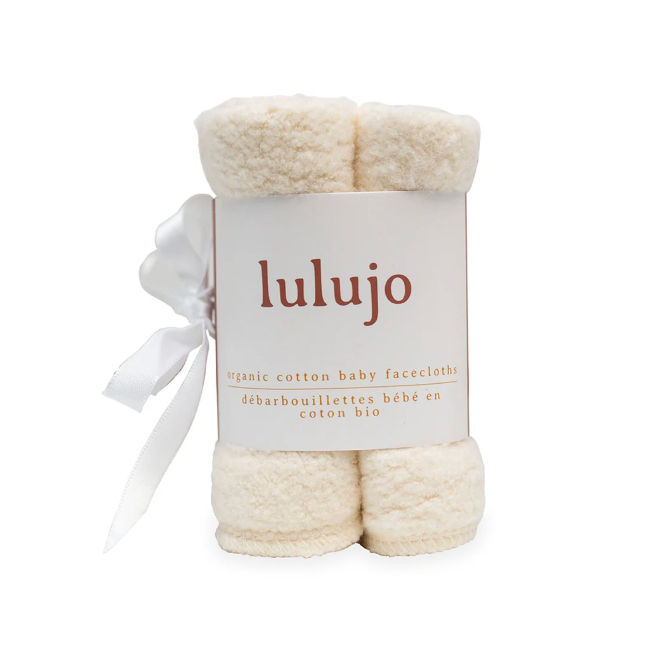 Organic Cotton Washcloths - 4 Pack
