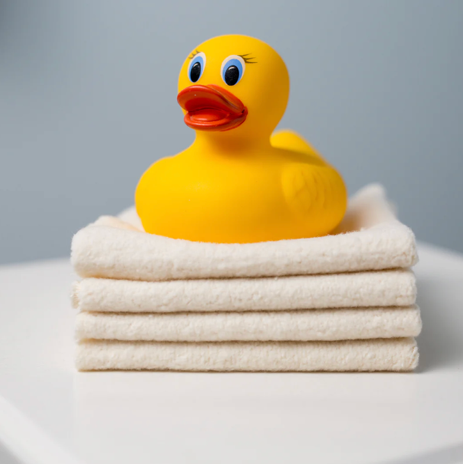 Organic Cotton Washcloths - 4 Pack