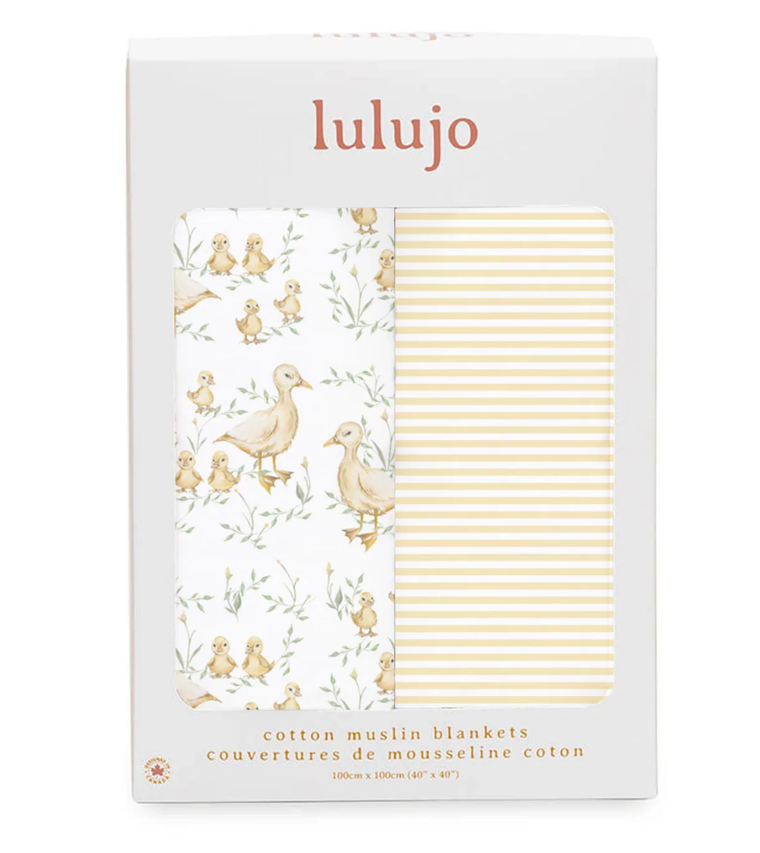 Cotton Muslin Swaddle Blanket - 2 Pack