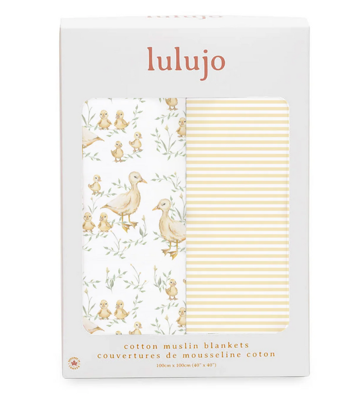 Cotton Muslin Swaddle Blanket - 2 Pack