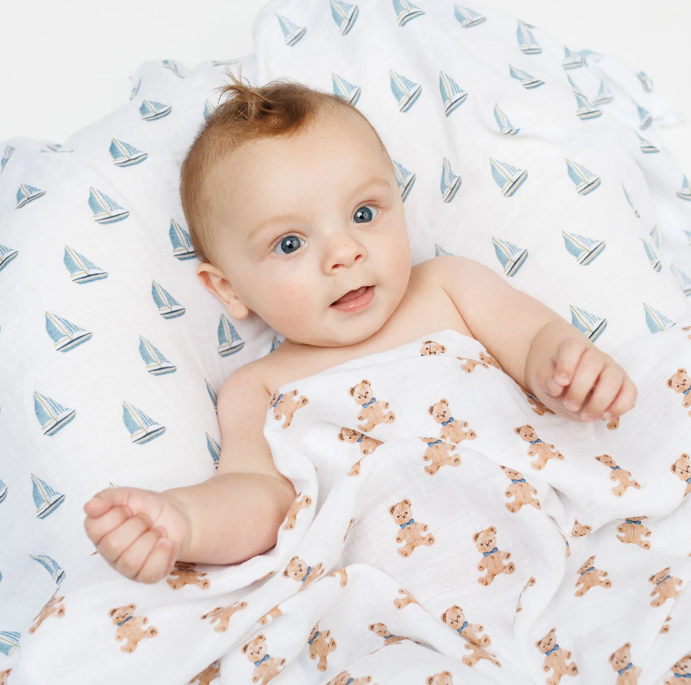 Cotton Muslin Swaddle Blanket - 40x40