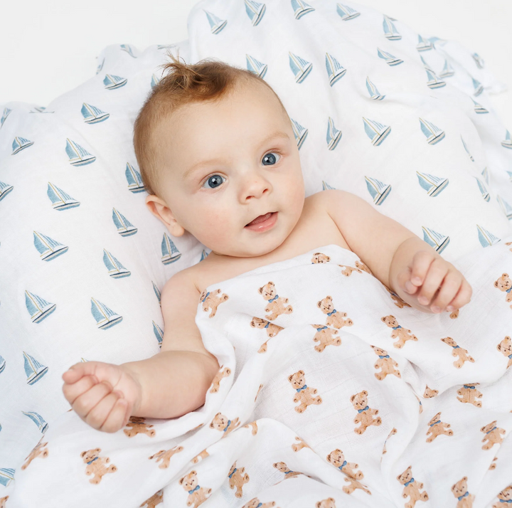 Cotton Muslin Swaddle Blanket - 40x40