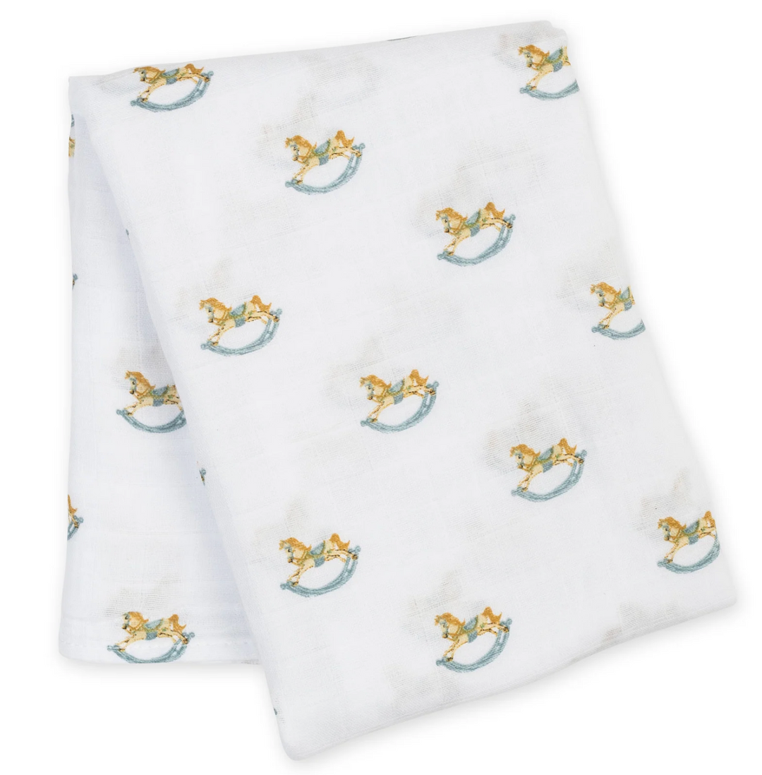 Cotton Muslin Swaddle Blanket - 40x40