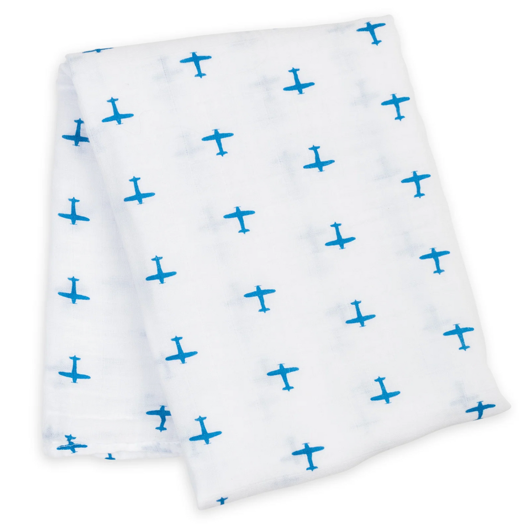 Extra-Large Muslin Swaddle Blanket - 47" x 47"