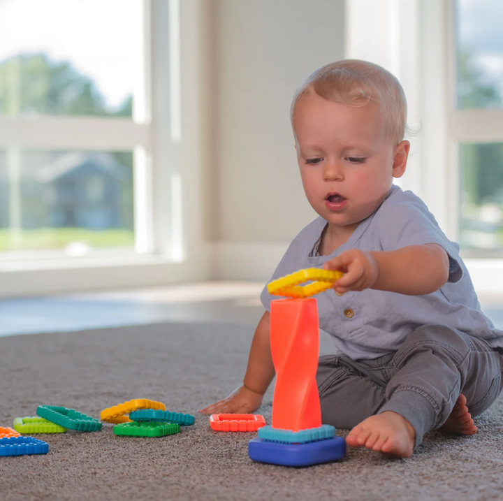 Twisty Towers Ring Stacker