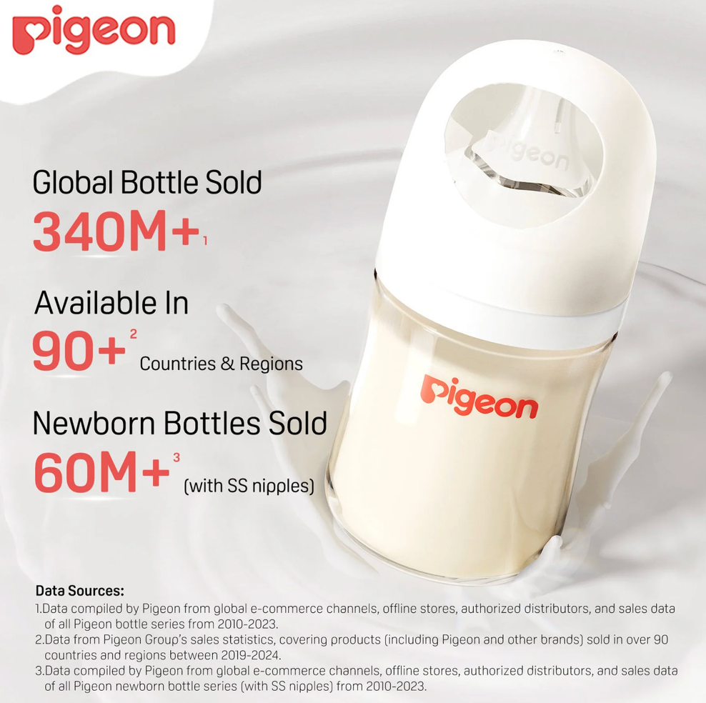 PPSU Bottle with M Nipple (3M+) - 8 oz