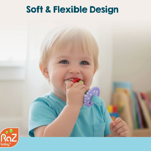 Chompy Mushroom Wand Teether