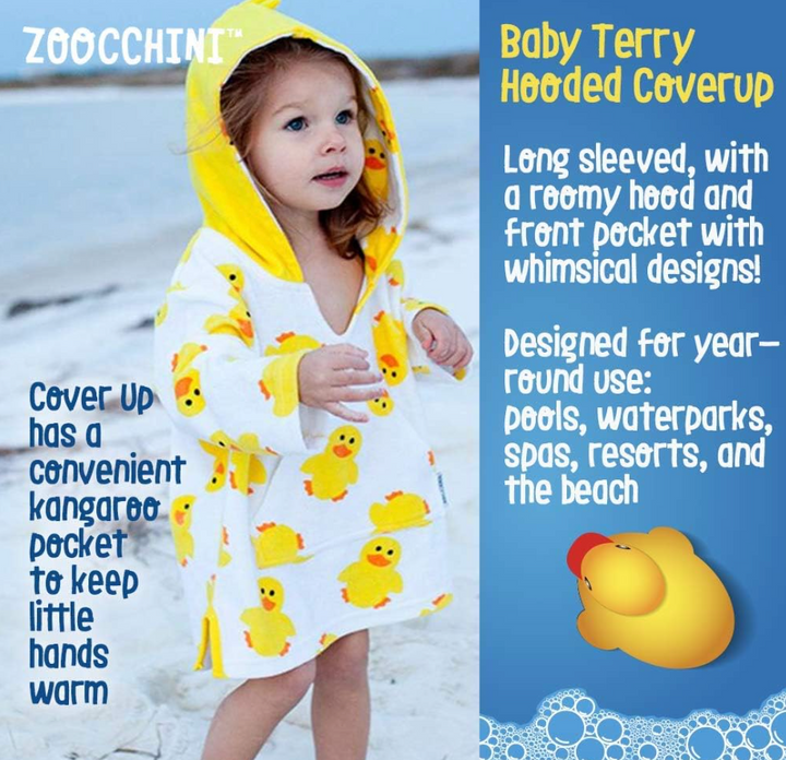 UPF50+ Terry Swim Coverup