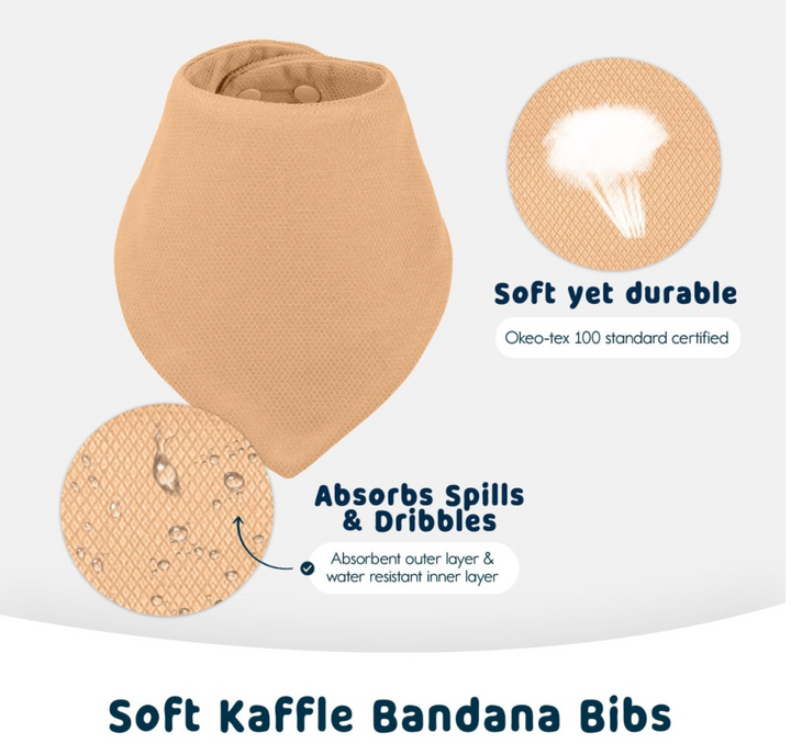 Kaffle Bandana Bib - 2 pack