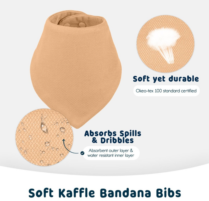 Kaffle Bandana Bib - 2 pack