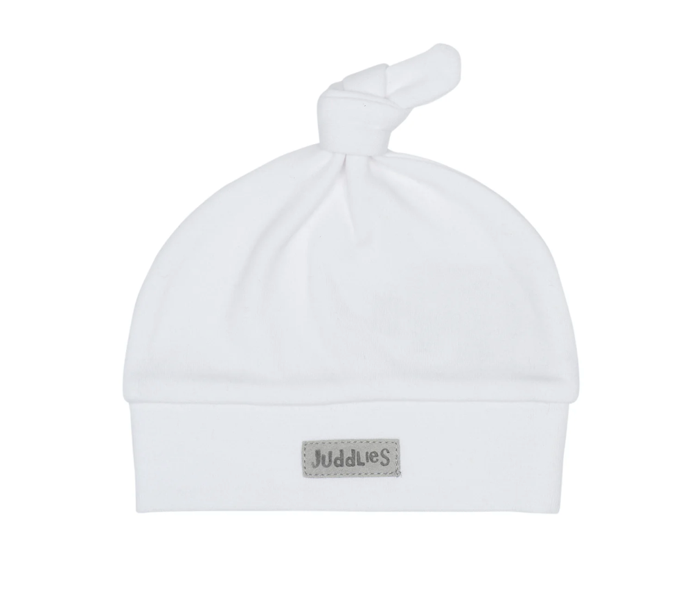Organic White Collection - Knotted Hat