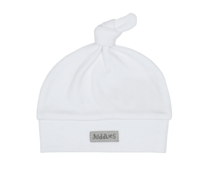 Organic White Collection - Knotted Hat