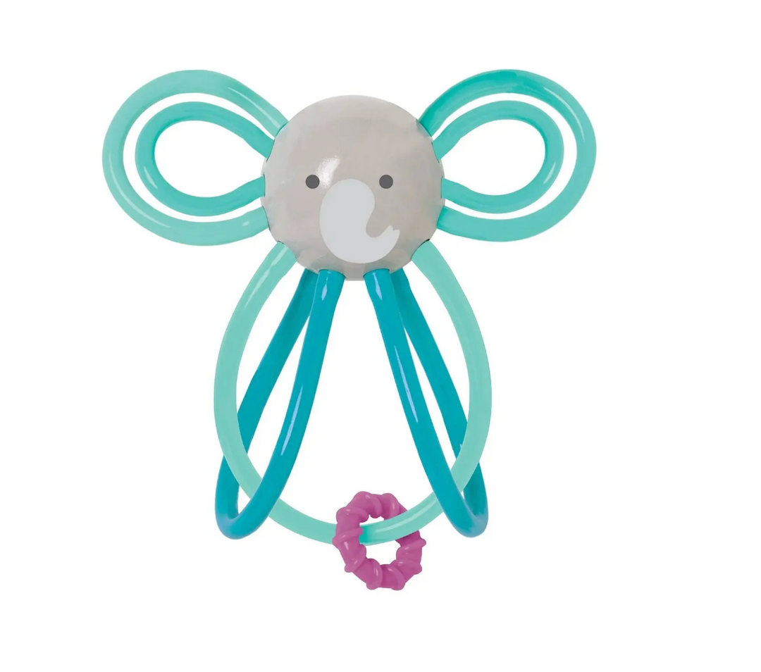 Winkel Elephant Rattle + Sensory Teether