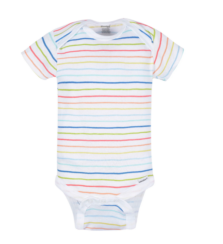 Short Sleeve Bodysuit Onesies - 8 pack