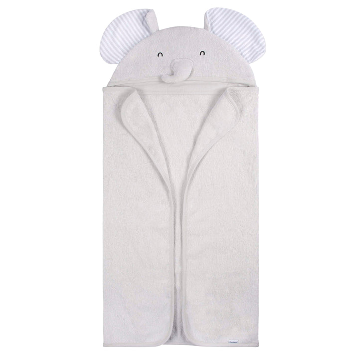 4pc Bath Set - Grey Elephant