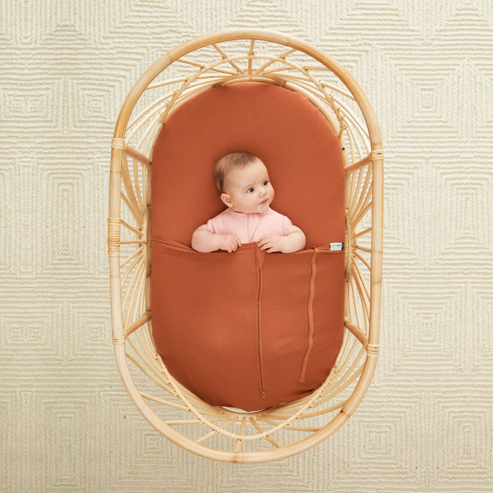 Bassinet - Tuck Sheet - Rust