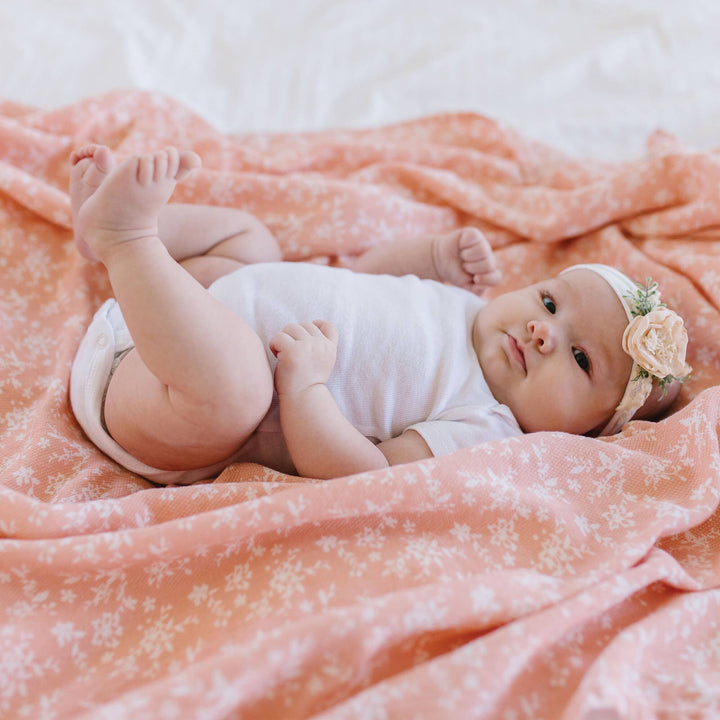 Kaffle Swaddle Blanket - Petite Floral