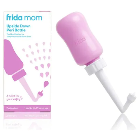 Fridamom Recovery Bundle - Postpartum Underwear, Ice Maxi Pads & Upside Down Peri Bottle