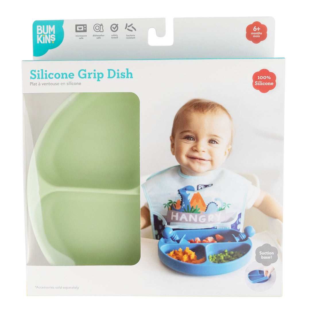 Bumkins - Silicone Grip Dish