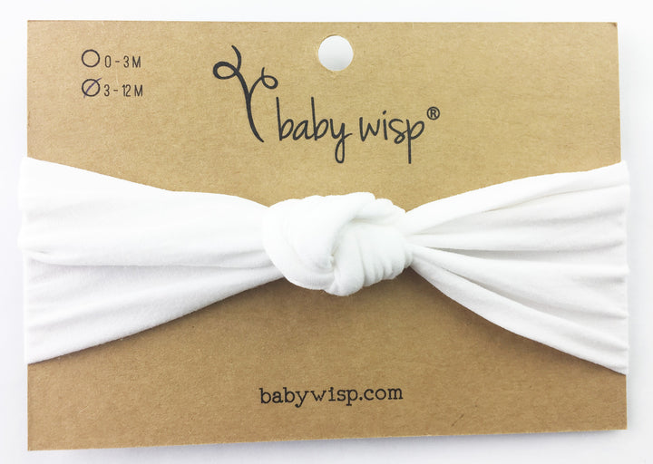 Baby Wisp - Headband - Nylon Turban Knot - 3M+