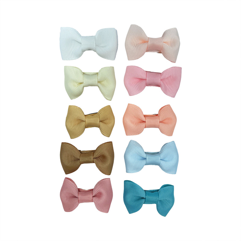 Baby Wisp - Bow Snap Clips - 10pk - 3M+
