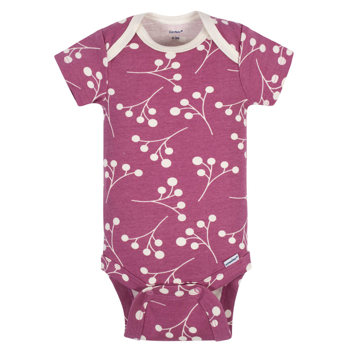 Gerber - 5 Pack Short Sleeve Onesie Bodysuit