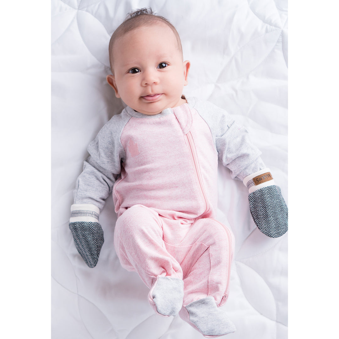 Juddlies - Organic Cottage Scratch Mitts (0-3M)