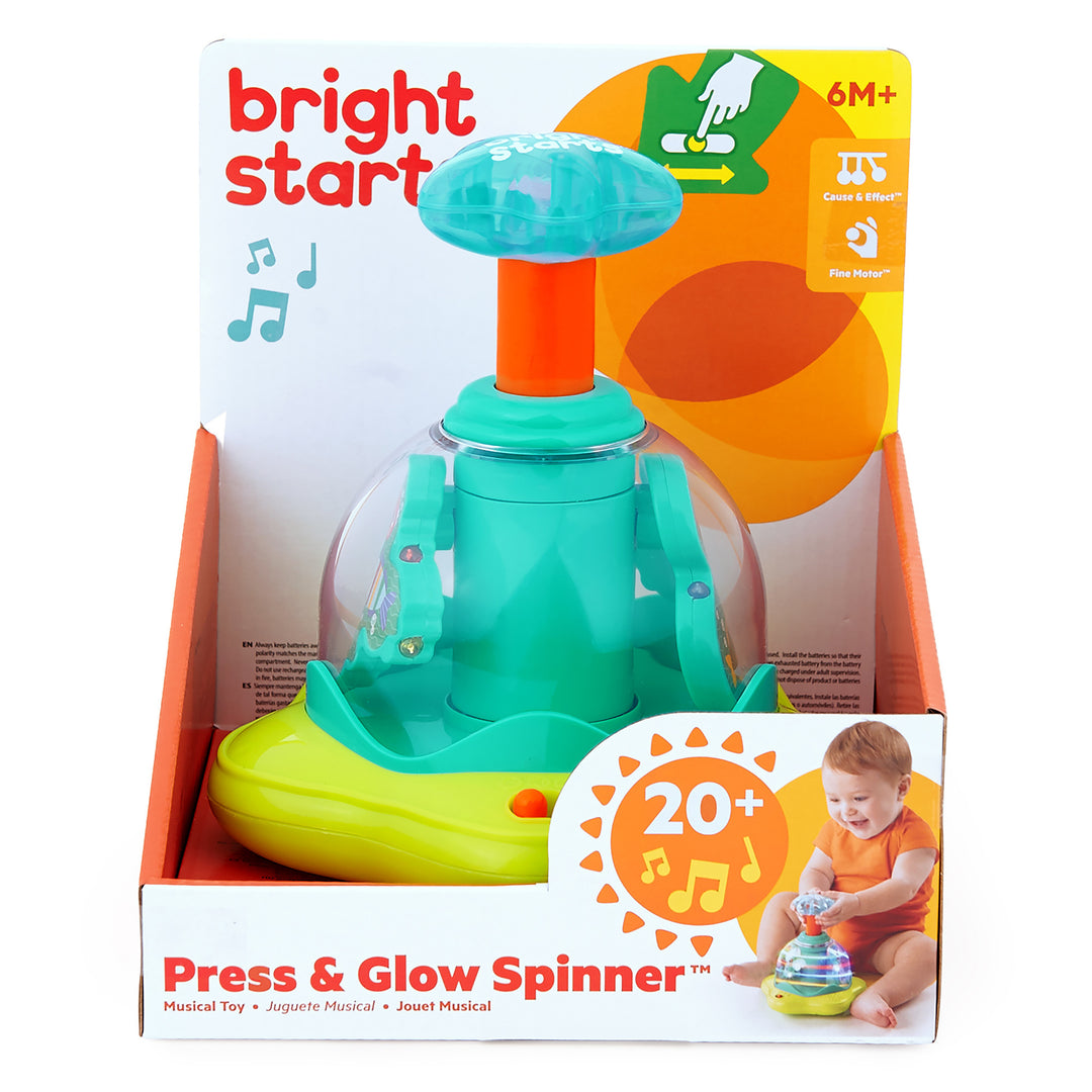 Bright Starts - Press + Glow Spinner
