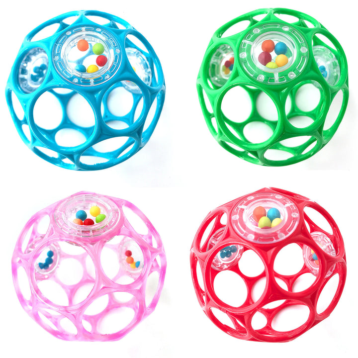 Bright Starts - 4" Oball with Rattles replaces 81031