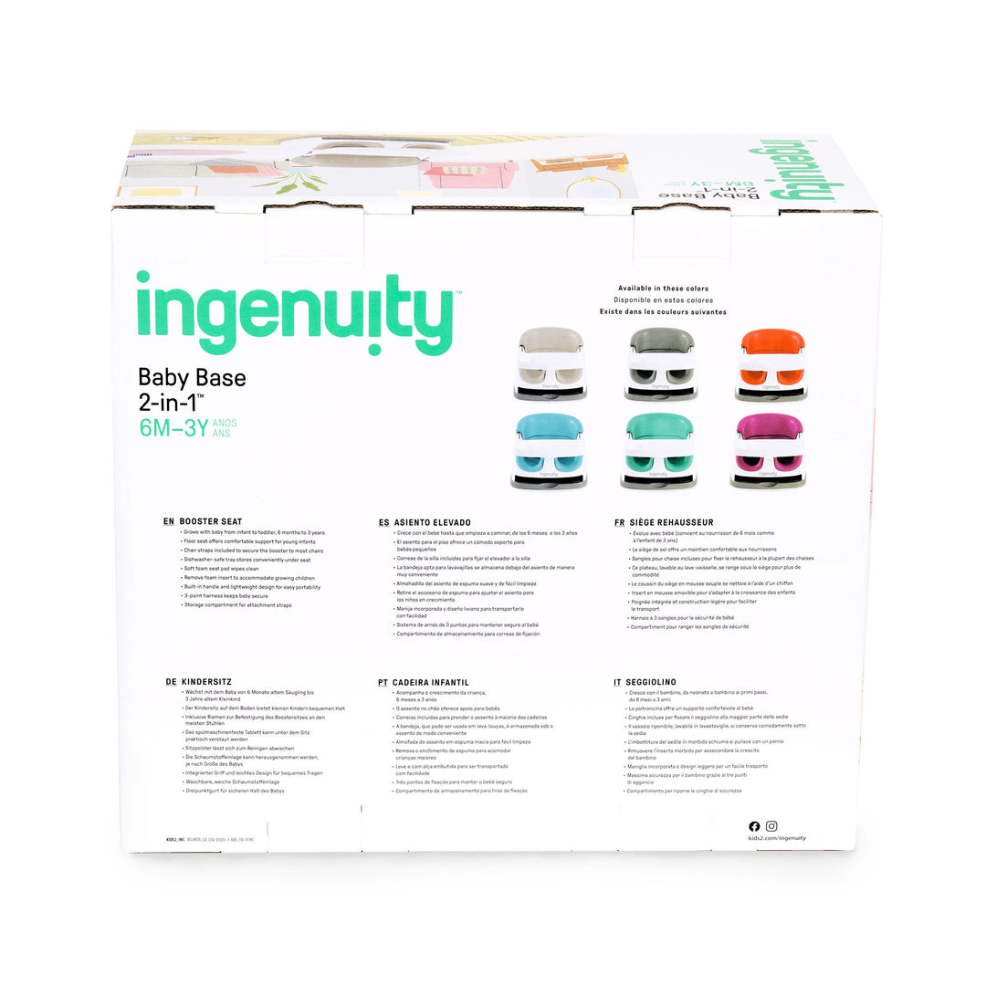 inGenuity - Baby Base 2-in-1™ Seat - Cashmere