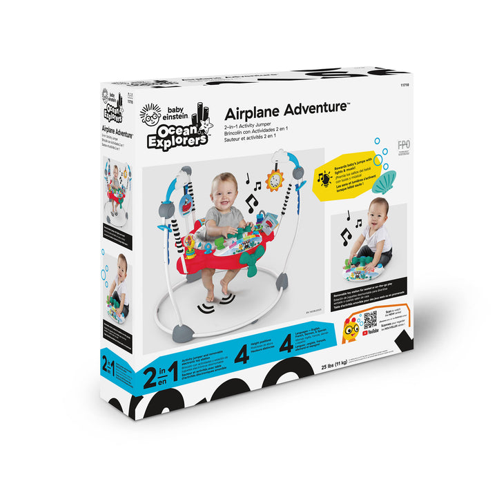 Baby Einstein - Airplane Adventure™ 2-in-1 Activity Jumper