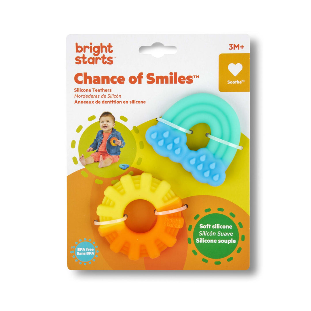 Bright Starts - Chance of Smiles™ Silicone Teethers