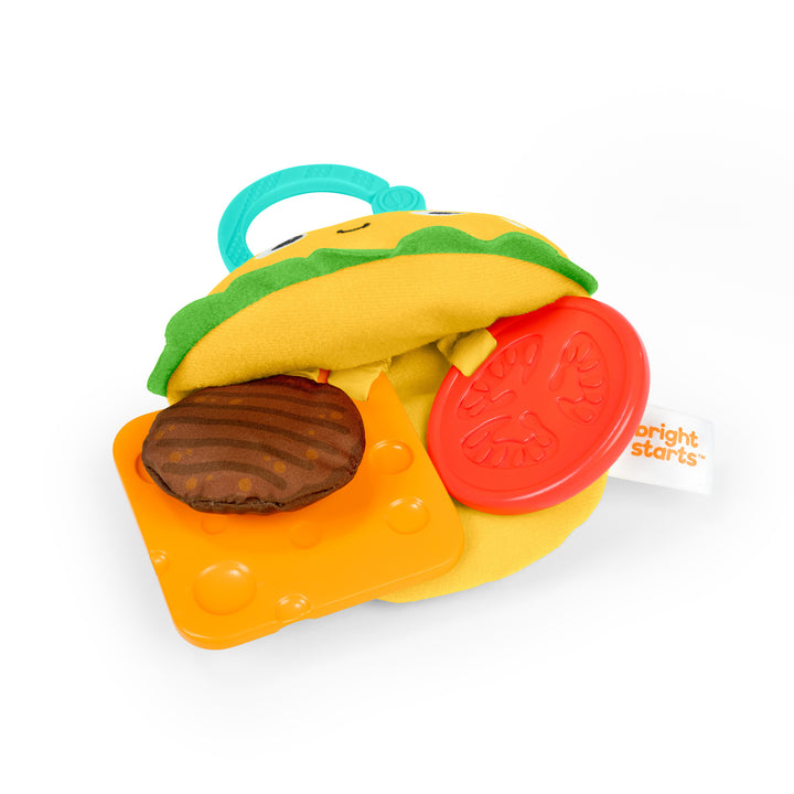 Bright Starts - Say Cheeseburger™ Teether Toy