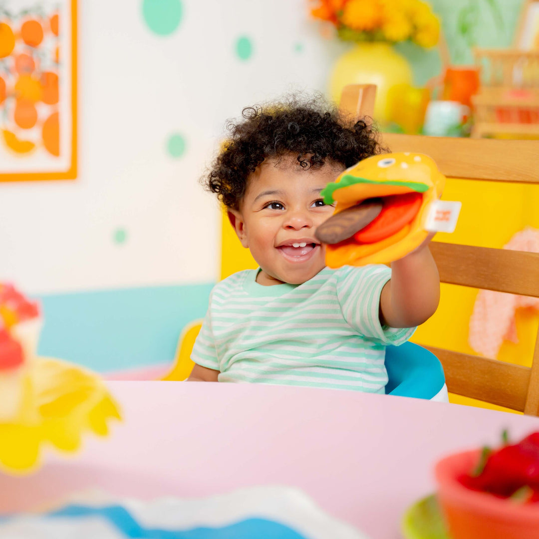 Bright Starts - Say Cheeseburger™ Teether Toy