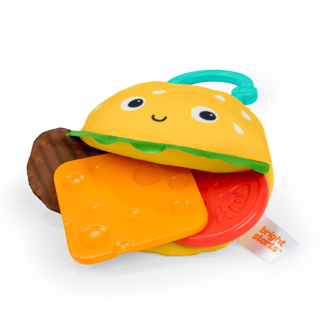 Bright Starts - Say Cheeseburger™ Teether Toy
