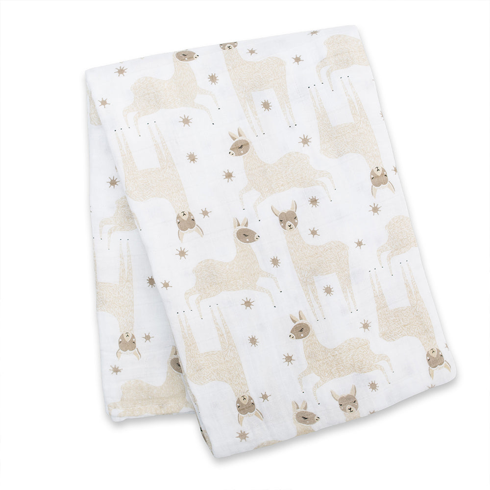Lulujo - Swaddle Blanket Muslin Cotton