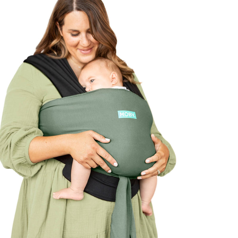 Moby - Easy-Wrap Carrier - Olive-Onyx