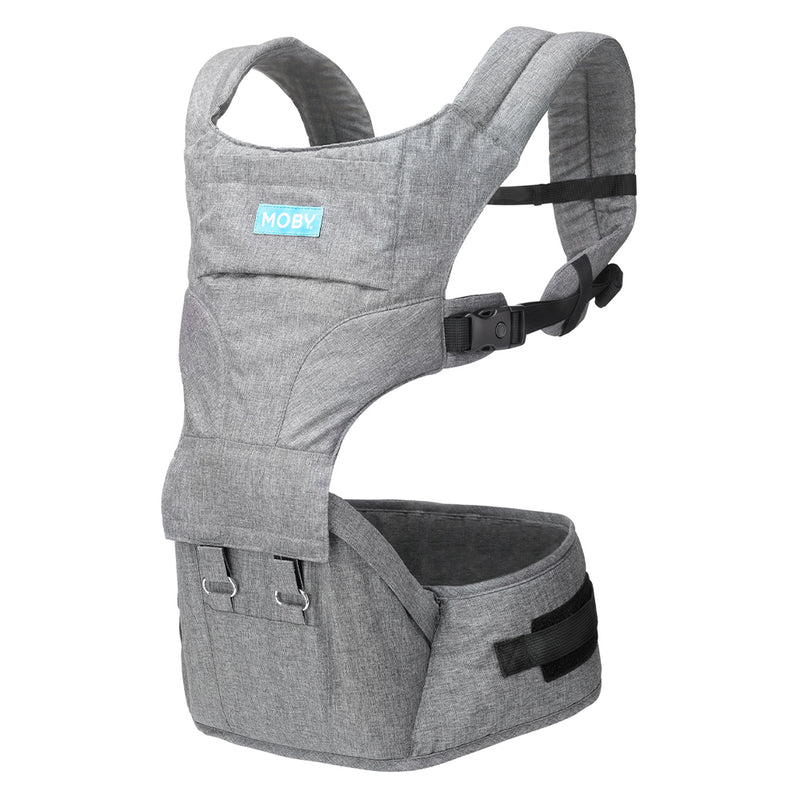 Moby - 2IN1 Carrier & Hipseat - Grey