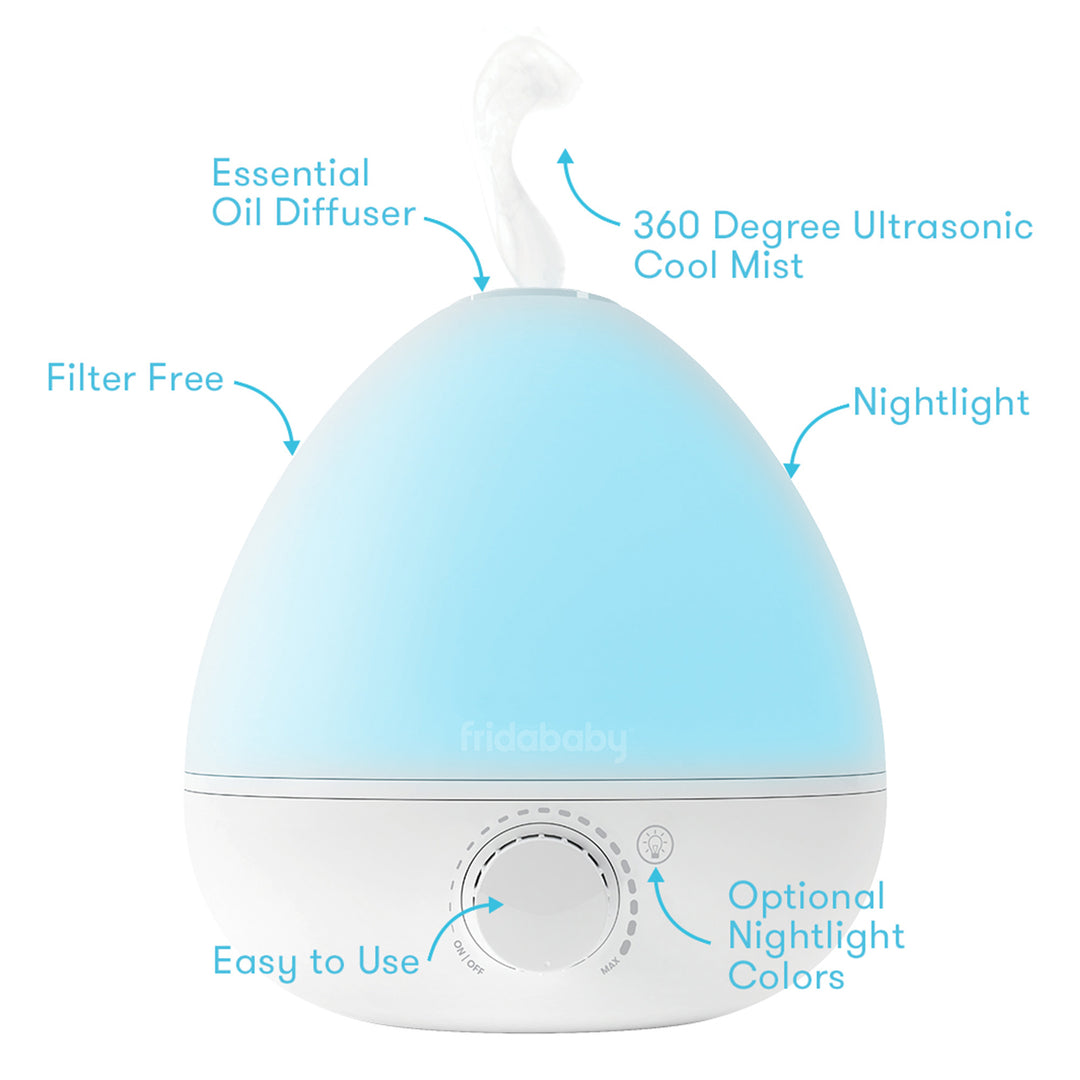 Frida Baby - BreatheFrida 3-in-1 Humidifier Diffuser