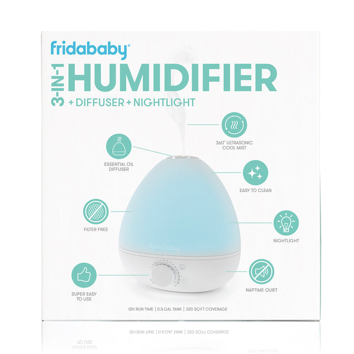 Frida Baby - Diffuseur humidificateur BreatheFrida 3-en-1